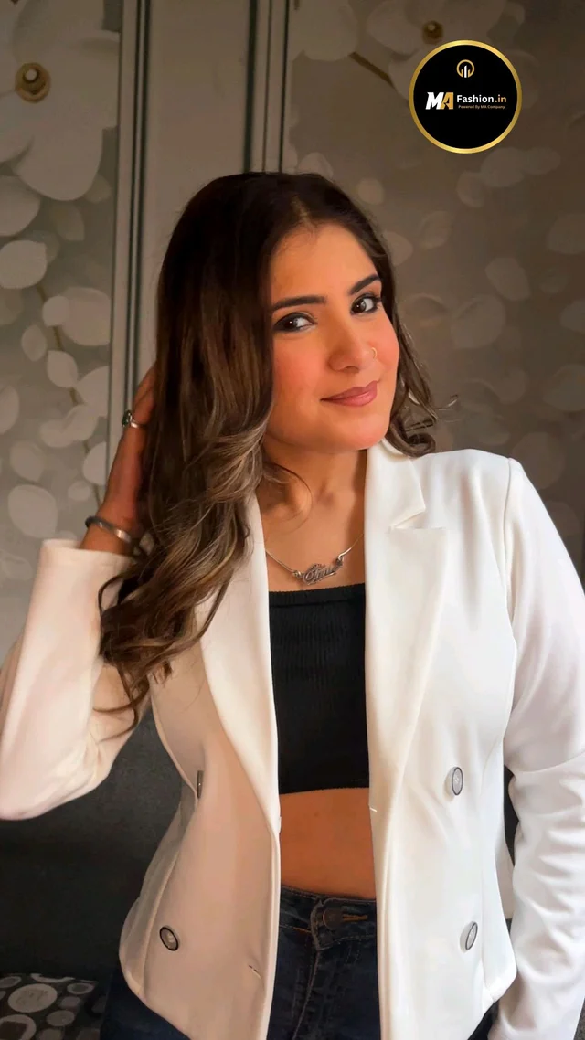 Women Slim Fit blazer Premium Quality For Party And Casual Look Both