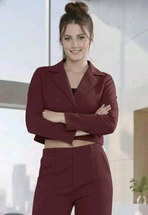 Blazer Set For Women| Co-ord Set | Casual Wear| Latest NEW - M