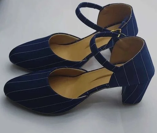 BEAUTIFUL FLOOJO GREY stripe toe pointed pumps - 5