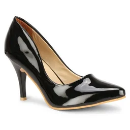 BigBird Women Black Heels - 6