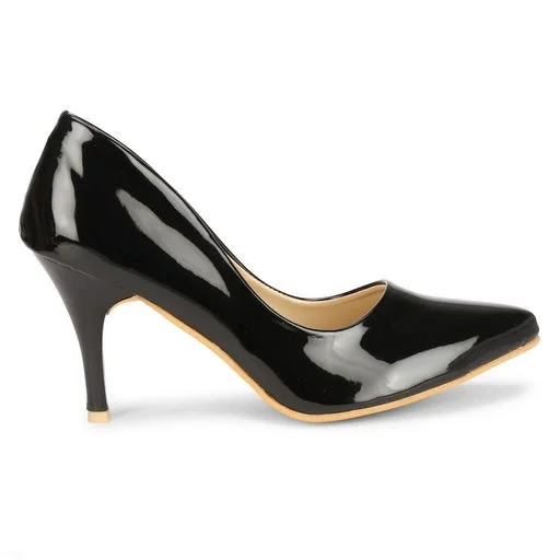 BigBird Women Black Heels - 6