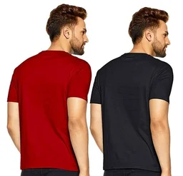 M.A Fashion Casual Boys Combo Cotton Half Sleeves T-shirts Gym Combo 1 Design - XXL