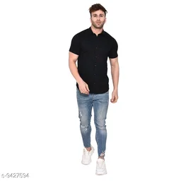 Collar Short Sleeves Shirt42 - M