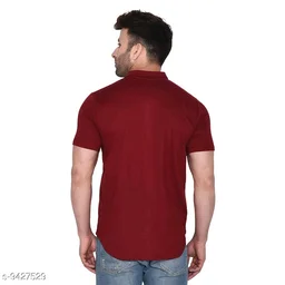 Collar Short Sleeves Shirt43 - S
