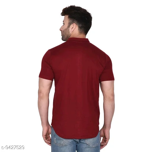 Collar Short Sleeves Shirt43 - S