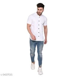 Collar Short Sleeves Shirt44 - L