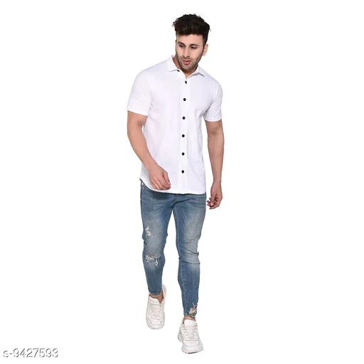 Collar Short Sleeves Shirt44 - L