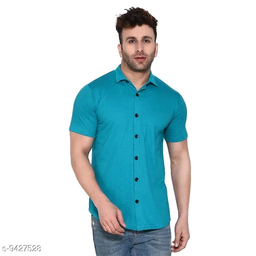 Collar Short Sleeves Shirt46 - M