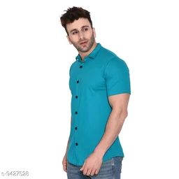 Collar Short Sleeves Shirt46 - M