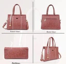 EVEDA Synthetic Vegan Leather Classic Hand Bag 1.0
