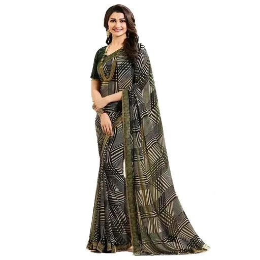 Georgette Saree With Blouse 105