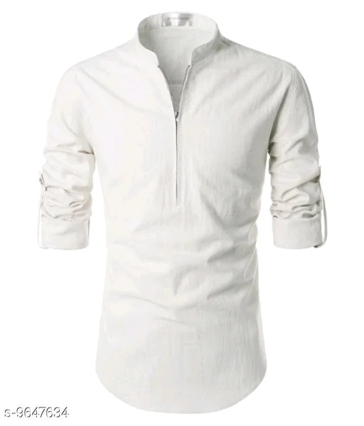 Liferoads Kurta style Slim Fit Trendy shirt63 - M