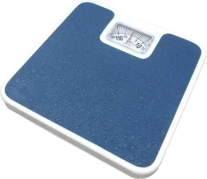 Mezire 9811/9011 Iron Analogue Personal Health Check Up Fitness Weighing Scale (Blue) 24