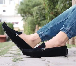 ( Nike ) Stylish Men's Black Colour Loafers - 7