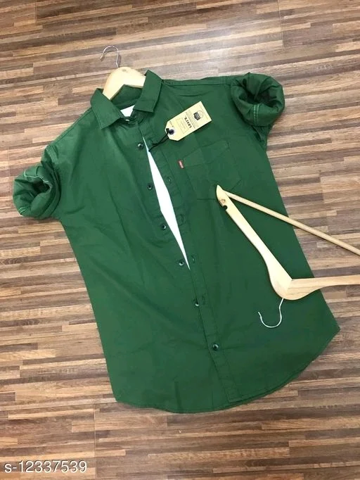 SOLID TRENDY SHIRTS FOR MEN49 - L