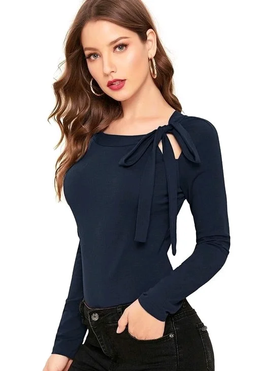 Stylish Casual Sleeveless Solid Women Top 2 - S