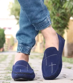 Stylish Men's Blue Colour Loafers - 8