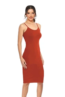 The Heart Of Fashion Party Wear Bodycon Square Neck Midi Dress(One Piece)45 - XL
