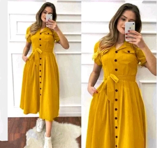 Trendy Fashionable Women Dress - S