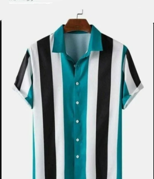 TRENDY MEN'S DIGITAL PRINTED SHIRT23 - XL