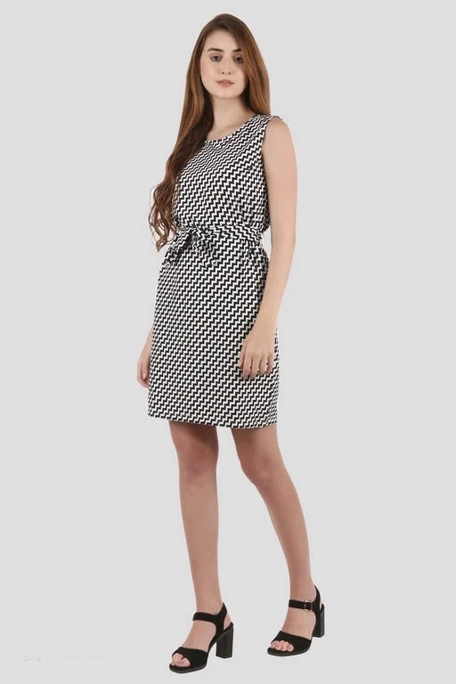 Trendy Printed Dress - XXL