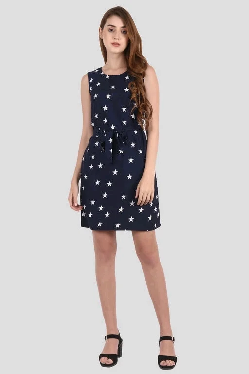 Trendy Printed Dress3 - XL