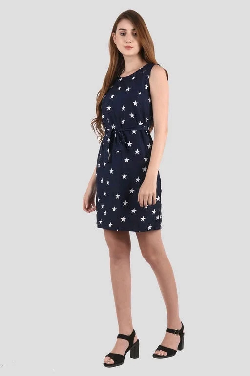 Trendy Printed Dress3 - XL