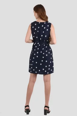 Trendy Printed Dress3 - XL