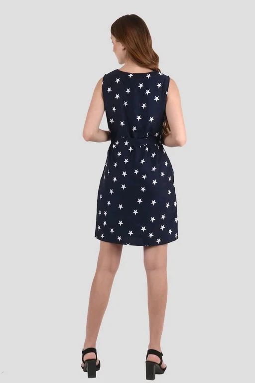 Trendy Printed Dress3 - XL