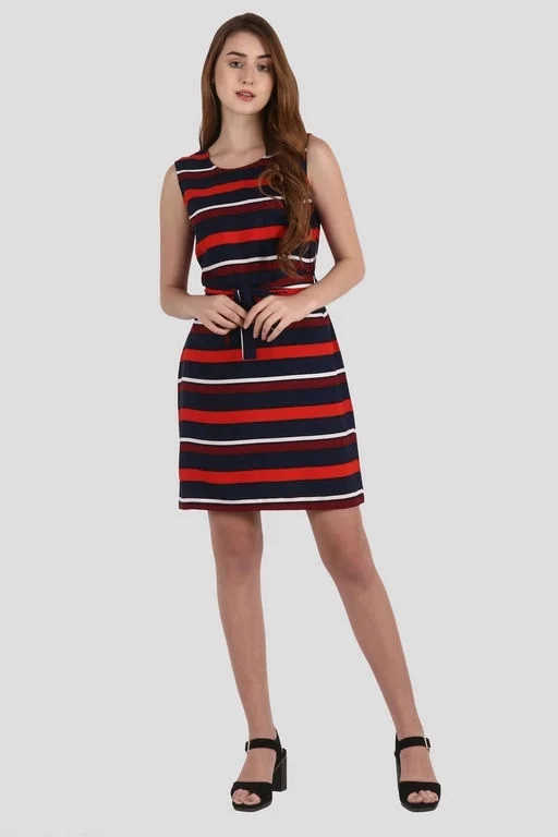 Trendy Printed Dress34 - S