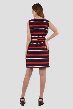 Trendy Printed Dress34 - S
