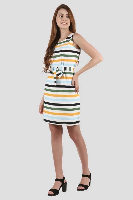 Trendy Printed Dress45 - XXXL