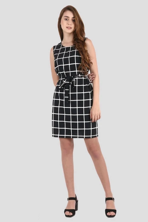 Trendy Printed Dress909 - M