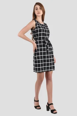 Trendy Printed Dress909 - M