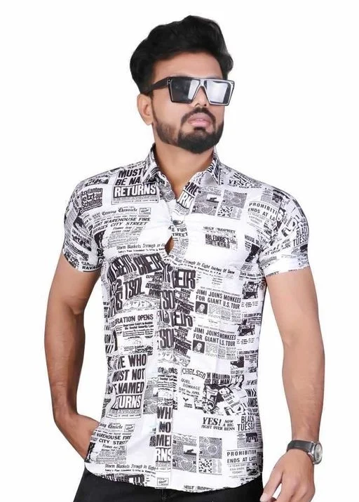 Trendy Ravishing Men Shirts - M