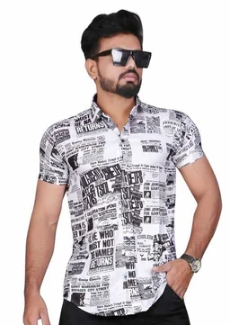 Trendy Ravishing Men Shirts - M