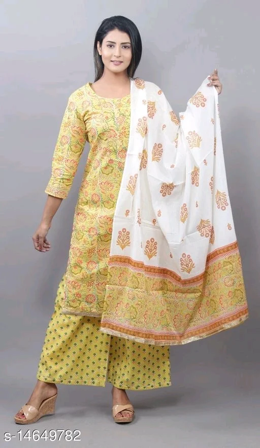 Trendy Refined Women Kurta Sets - L