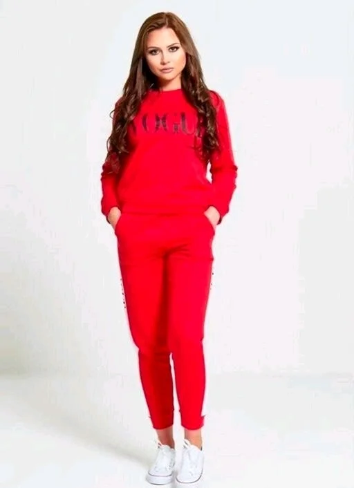 Trendy Retro Women Top & Bottom Sets - M