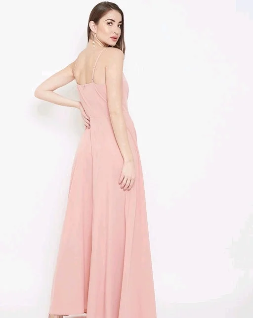 U&F Poly V-neck Party Dress - XXL