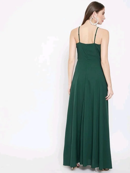 U&F Poly V-neck Party Dress76 - XL