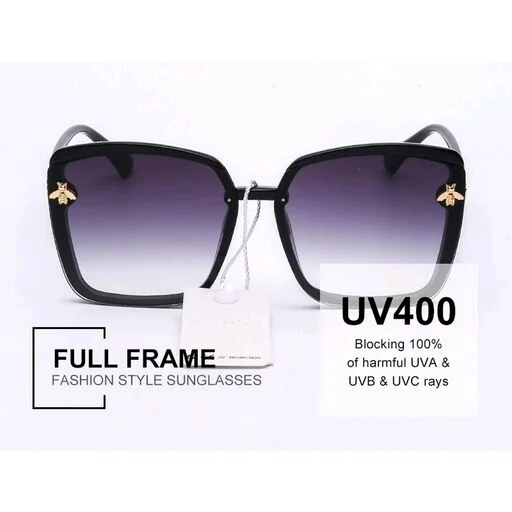 UV Protected Square Shape Women Sunglasses 2.0