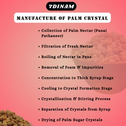 Palm Crystal Premimum - JAR, 500g