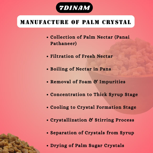 Palm Crystal Premimum - JAR, 500g