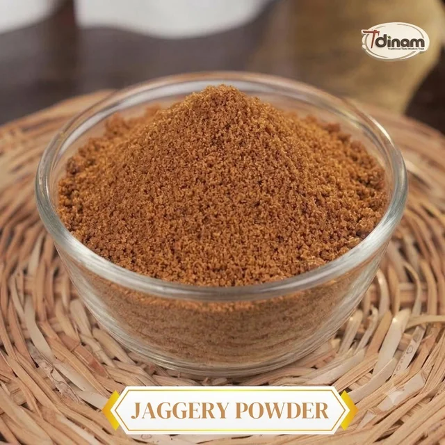 Sugarcane Jaggery Powder Jar Packing 1 Kg