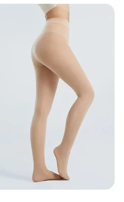 Shah Emporium Anti Scratch Transparent Summer Stockings - Universal Fit - Black, Pair of 1