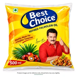 Best Choice Refined Palmolein Oil 500ml