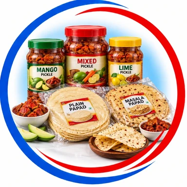 Mixed Pickle & Papad