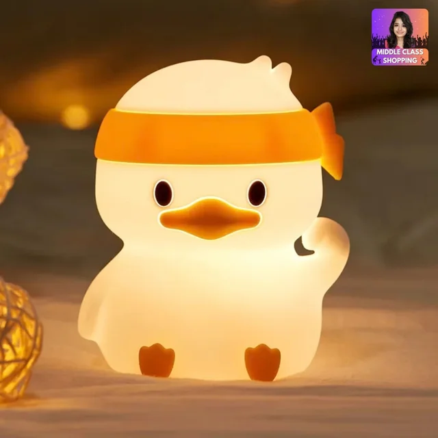 Trending Oaw Super Cute Big Sized Rechargeable Color Change Freaky Duck Light (Type C Charging) MC963