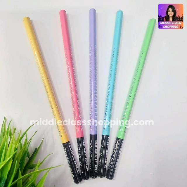 Doms High Quality Super Dark Glitter Designed Hello Pencil MC676