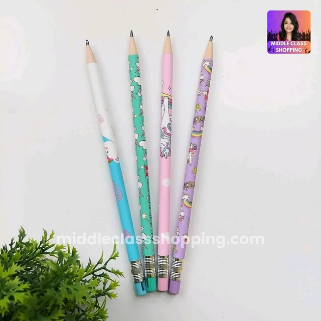 Figo Cute Unicorn 2mm Mechanical Pencil With Lead Sharpner Cap MC855